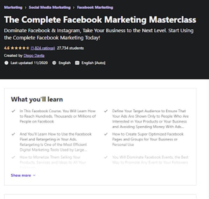 Facebook-Marketing-Masterclass