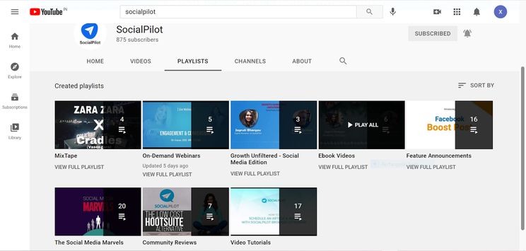 SocialPilot-playlists