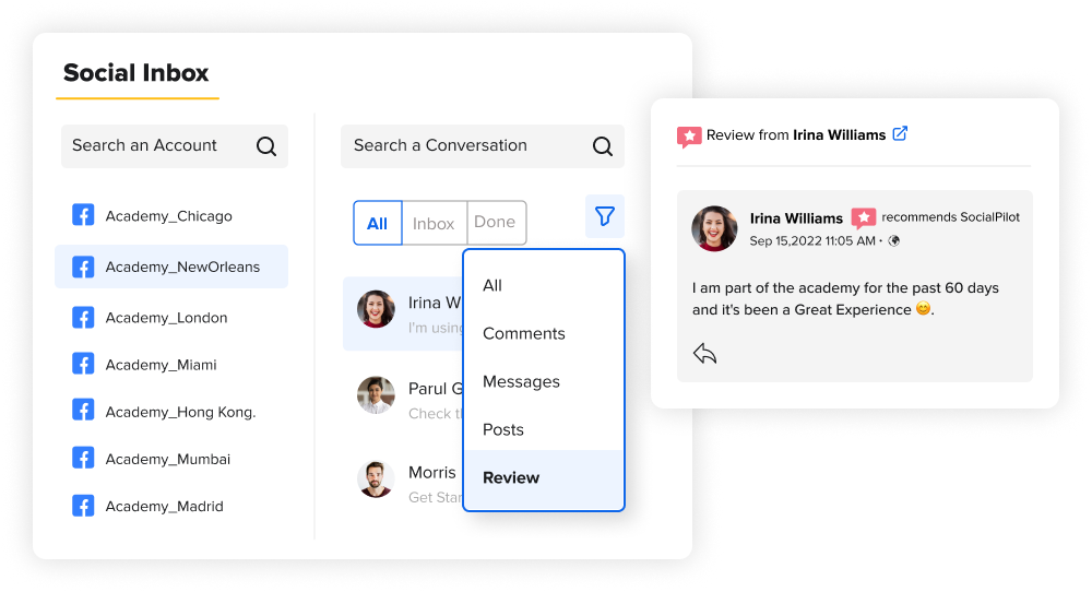 Manage Social Reviews With Social Inbox