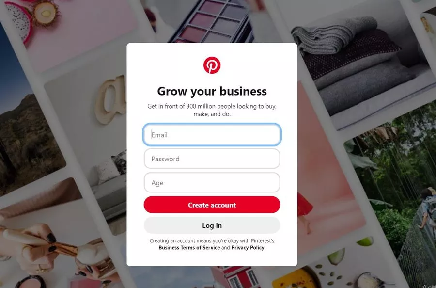 Pinterest Business Account